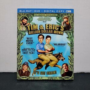 Tim & Eric's Billion Dollar Movie (Blu-ray & DVD 2012) Comedy Classic Dustjacket